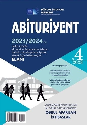 Abituryent Jurnali 4. 2023-2024 PDF